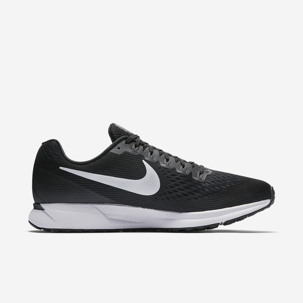 Chaussure De Running Nike Air Zoom Pegasus 34 Noir 5387-064 Black/Dark Grey/Anthracite/White Homme | BZF-38850505